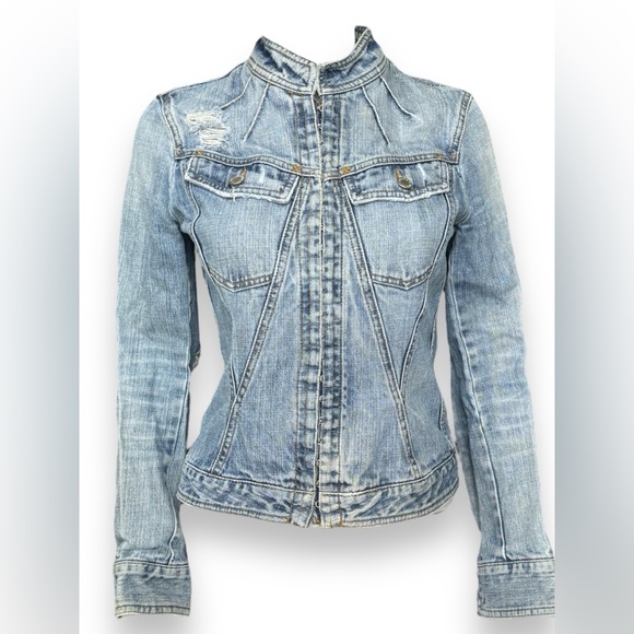 Dolce & Gabbana Vintage Distressed Denim Jacket - Picture 4 of 14